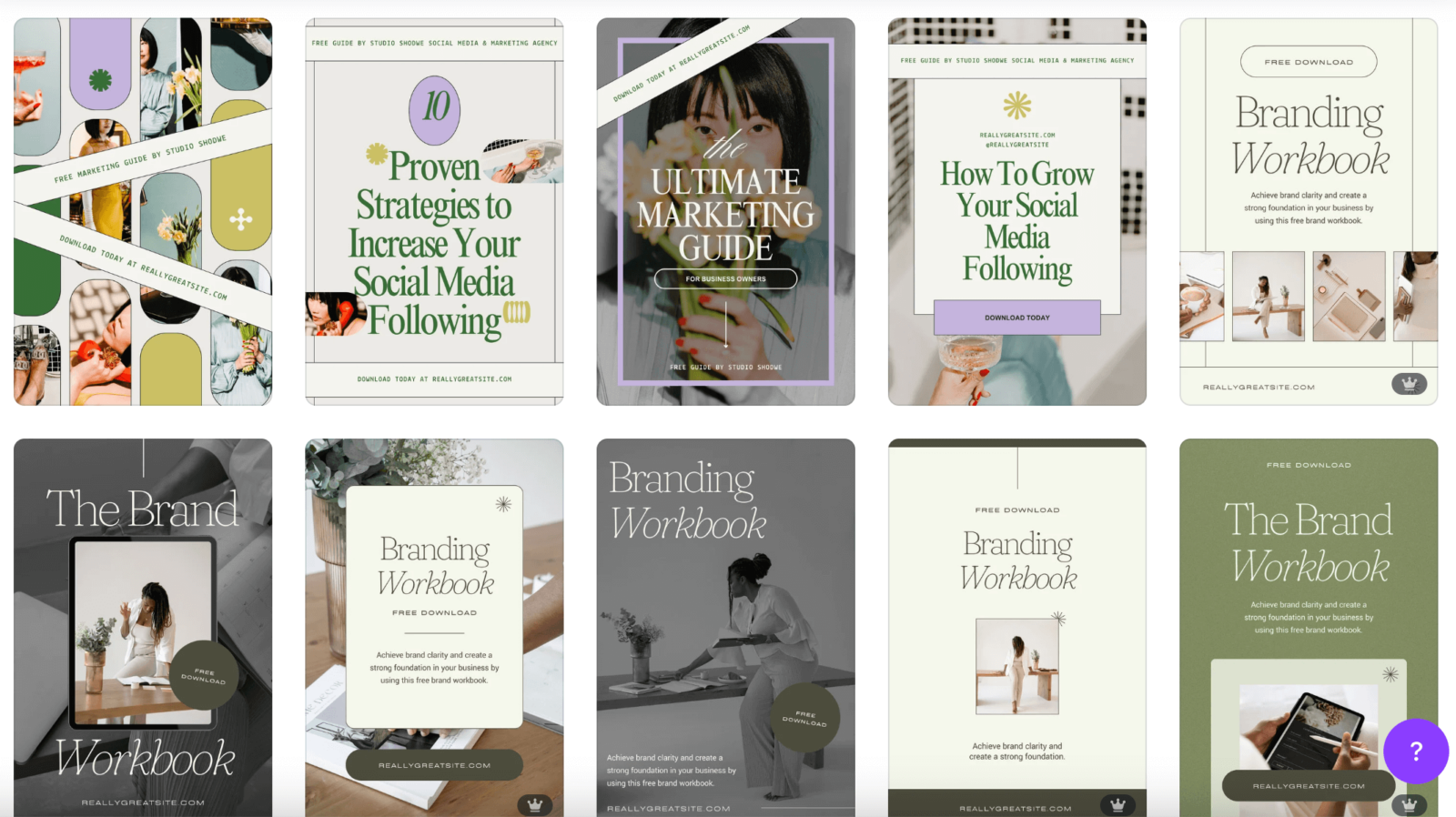 The Best Pinterest Pin Templates for Creative Entrepreneurs - Sarah Burk